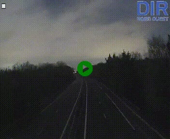 <h2>Webcam sur le périphérique de Caen (N814) à l'est de la ville, à Mondeville hauteur de la sortie 2, Presqu'île-Rives de l'Orne, au bout de l'autoroute A13</h2>