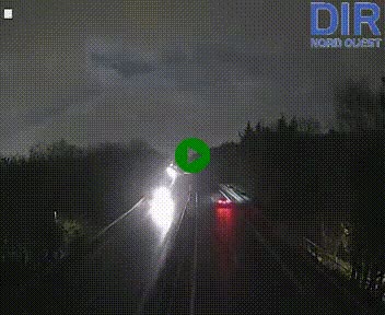 <h2>Webcam sur le périphérique de Caen (N814) à l'est de la ville, à Mondeville hauteur de la sortie 2, Presqu'île-Rives de l'Orne, au bout de l'autoroute A13</h2>