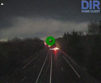 <h2>Webcam sur le périphérique de Caen (N814) à l'est de la ville, à Mondeville hauteur de la sortie 2, Presqu'île-Rives de l'Orne, au bout de l'autoroute A13</h2>