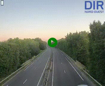 <h2>Webcam sur le périphérique de Caen (N814) à l'est de la ville, à Mondeville hauteur de la sortie 2, Presqu'île-Rives de l'Orne, au bout de l'autoroute A13</h2>