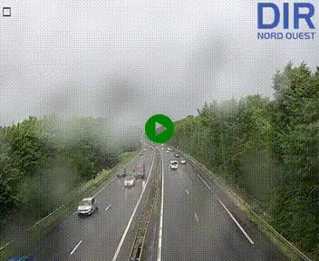 <h2>Webcam sur le périphérique de Caen (N814) à l'est de la ville, à Mondeville hauteur de la sortie 2, Presqu'île-Rives de l'Orne, au bout de l'autoroute A13</h2>