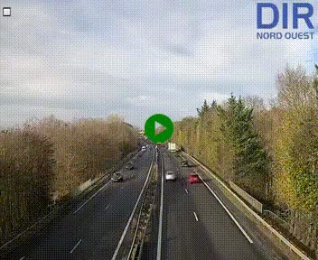 <h2>Webcam sur le périphérique de Caen (N814) à l'est de la ville, à Mondeville hauteur de la sortie 2, Presqu'île-Rives de l'Orne, au bout de l'autoroute A13</h2>