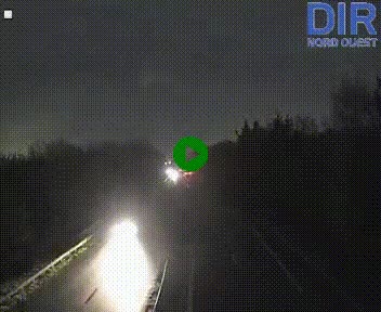 <h2>Webcam sur le périphérique de Caen (N814) à l'est de la ville, à Mondeville hauteur de la sortie 2, Presqu'île-Rives de l'Orne, au bout de l'autoroute A13</h2>