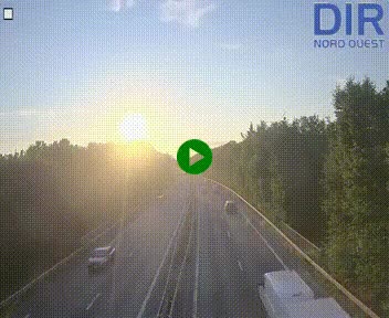 <h2>Webcam sur le périphérique de Caen (N814) à l'est de la ville, à Mondeville hauteur de la sortie 2, Presqu'île-Rives de l'Orne, au bout de l'autoroute A13</h2>