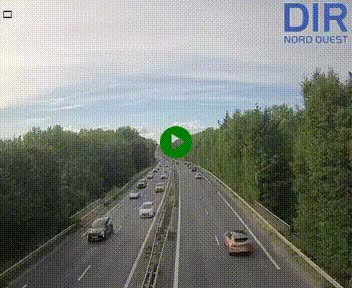 <h2>Webcam sur le périphérique de Caen (N814) à l'est de la ville, à Mondeville hauteur de la sortie 2, Presqu'île-Rives de l'Orne, au bout de l'autoroute A13</h2>