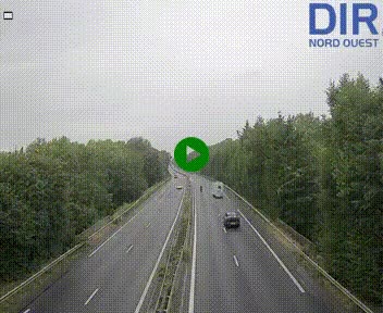 <h2>Webcam sur le périphérique de Caen (N814) à l'est de la ville, à Mondeville hauteur de la sortie 2, Presqu'île-Rives de l'Orne, au bout de l'autoroute A13</h2>