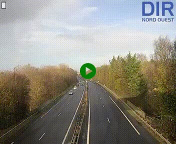 <h2>Webcam sur le périphérique de Caen (N814) à l'est de la ville, à Mondeville hauteur de la sortie 2, Presqu'île-Rives de l'Orne, au bout de l'autoroute A13</h2>