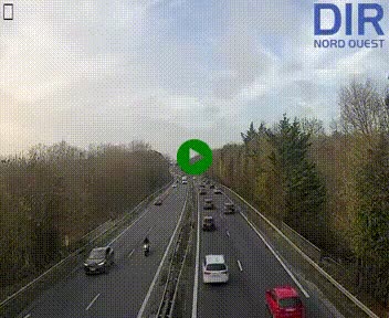 <h2>Webcam sur le périphérique de Caen (N814) à l'est de la ville, à Mondeville hauteur de la sortie 2, Presqu'île-Rives de l'Orne, au bout de l'autoroute A13</h2>