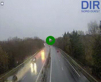 <h2>Webcam sur le périphérique de Caen (N814) à l'est de la ville, à Mondeville hauteur de la sortie 2, Presqu'île-Rives de l'Orne, au bout de l'autoroute A13</h2>