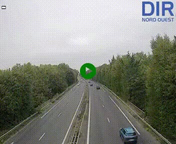 <h2>Webcam sur le périphérique de Caen (N814) à l'est de la ville, à Mondeville hauteur de la sortie 2, Presqu'île-Rives de l'Orne, au bout de l'autoroute A13</h2>
