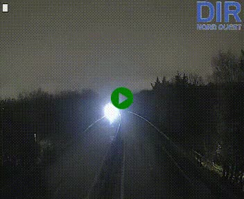 <h2>Webcam sur le périphérique de Caen (N814) à l'est de la ville, à Mondeville hauteur de la sortie 2, Presqu'île-Rives de l'Orne, au bout de l'autoroute A13</h2>