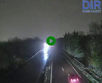 <h2>Webcam sur le périphérique de Caen (N814) à l'est de la ville, à Mondeville hauteur de la sortie 2, Presqu'île-Rives de l'Orne, au bout de l'autoroute A13</h2>