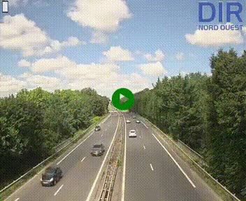 <h2>Webcam sur le périphérique de Caen (N814) à l'est de la ville, à Mondeville hauteur de la sortie 2, Presqu'île-Rives de l'Orne, au bout de l'autoroute A13</h2>