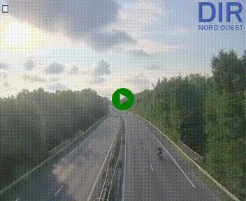 <h2>Webcam sur le périphérique de Caen (N814) à l'est de la ville, à Mondeville hauteur de la sortie 2, Presqu'île-Rives de l'Orne, au bout de l'autoroute A13</h2>