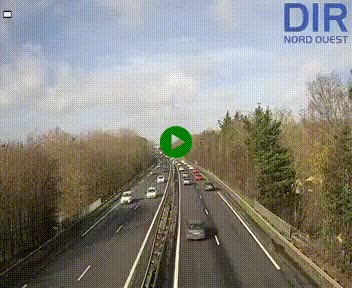 <h2>Webcam sur le périphérique de Caen (N814) à l'est de la ville, à Mondeville hauteur de la sortie 2, Presqu'île-Rives de l'Orne, au bout de l'autoroute A13</h2>