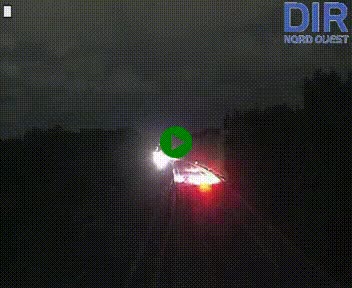 <h2>Webcam sur le périphérique de Caen (N814) à l'est de la ville, à Mondeville hauteur de la sortie 2, Presqu'île-Rives de l'Orne, au bout de l'autoroute A13</h2>