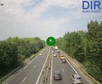 <h2>Webcam sur le périphérique de Caen (N814) à l'est de la ville, à Mondeville hauteur de la sortie 2, Presqu'île-Rives de l'Orne, au bout de l'autoroute A13</h2>