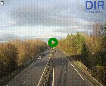 <h2>Webcam sur le périphérique de Caen (N814) à l'est de la ville, à Mondeville hauteur de la sortie 2, Presqu'île-Rives de l'Orne, au bout de l'autoroute A13</h2>