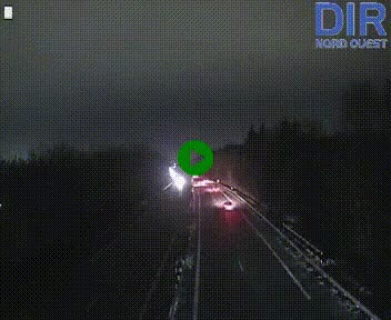 <h2>Webcam sur le périphérique de Caen (N814) à l'est de la ville, à Mondeville hauteur de la sortie 2, Presqu'île-Rives de l'Orne, au bout de l'autoroute A13</h2>