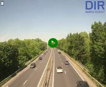 <h2>Webcam sur le périphérique de Caen (N814) à l'est de la ville, à Mondeville hauteur de la sortie 2, Presqu'île-Rives de l'Orne, au bout de l'autoroute A13</h2>