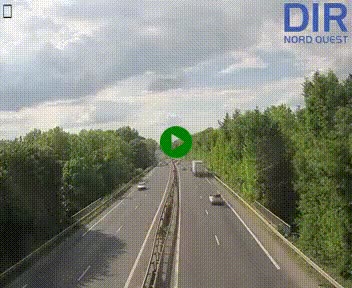 <h2>Webcam sur le périphérique de Caen (N814) à l'est de la ville, à Mondeville hauteur de la sortie 2, Presqu'île-Rives de l'Orne, au bout de l'autoroute A13</h2>