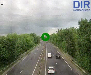 <h2>Webcam sur le périphérique de Caen (N814) à l'est de la ville, à Mondeville hauteur de la sortie 2, Presqu'île-Rives de l'Orne, au bout de l'autoroute A13</h2>