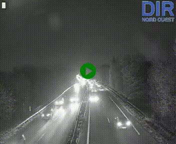 <h2>Webcam sur le périphérique de Caen (N814) à l'est de la ville, à Mondeville hauteur de la sortie 2, Presqu'île-Rives de l'Orne, au bout de l'autoroute A13</h2>