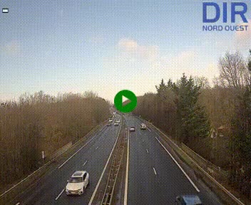 <h2>Webcam sur le périphérique de Caen (N814) à l'est de la ville, à Mondeville hauteur de la sortie 2, Presqu'île-Rives de l'Orne, au bout de l'autoroute A13</h2>