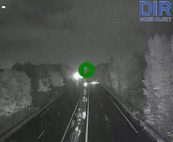 <h2>Webcam sur le périphérique de Caen (N814) à l'est de la ville, à Mondeville hauteur de la sortie 2, Presqu'île-Rives de l'Orne, au bout de l'autoroute A13</h2>