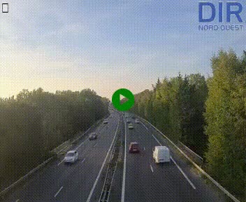 <h2>Webcam sur le périphérique de Caen (N814) à l'est de la ville, à Mondeville hauteur de la sortie 2, Presqu'île-Rives de l'Orne, au bout de l'autoroute A13</h2>