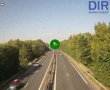 <h2>Webcam sur le périphérique de Caen (N814) à l'est de la ville, à Mondeville hauteur de la sortie 2, Presqu'île-Rives de l'Orne, au bout de l'autoroute A13</h2>