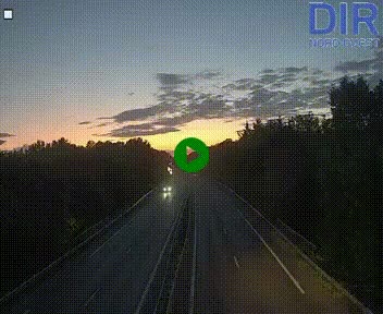 <h2>Webcam sur le périphérique de Caen (N814) à l'est de la ville, à Mondeville hauteur de la sortie 2, Presqu'île-Rives de l'Orne, au bout de l'autoroute A13</h2>