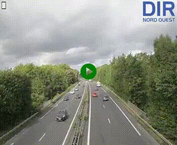 <h2>Webcam sur le périphérique de Caen (N814) à l'est de la ville, à Mondeville hauteur de la sortie 2, Presqu'île-Rives de l'Orne, au bout de l'autoroute A13</h2>