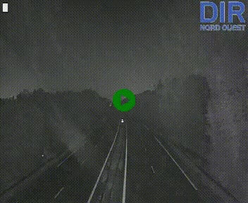 <h2>Webcam sur le périphérique de Caen (N814) à l'est de la ville, à Mondeville hauteur de la sortie 2, Presqu'île-Rives de l'Orne, au bout de l'autoroute A13</h2>