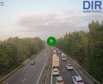 <h2>Webcam sur le périphérique de Caen (N814) à l'est de la ville, à Mondeville hauteur de la sortie 2, Presqu'île-Rives de l'Orne, au bout de l'autoroute A13</h2>