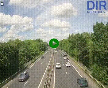 <h2>Webcam sur le périphérique de Caen (N814) à l'est de la ville, à Mondeville hauteur de la sortie 2, Presqu'île-Rives de l'Orne, au bout de l'autoroute A13</h2>