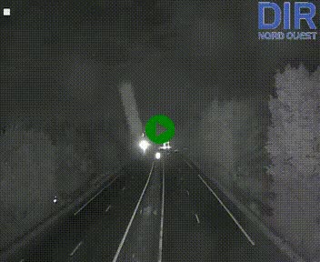 <h2>Webcam sur le périphérique de Caen (N814) à l'est de la ville, à Mondeville hauteur de la sortie 2, Presqu'île-Rives de l'Orne, au bout de l'autoroute A13</h2>