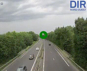 <h2>Webcam sur le périphérique de Caen (N814) à l'est de la ville, à Mondeville hauteur de la sortie 2, Presqu'île-Rives de l'Orne, au bout de l'autoroute A13</h2>