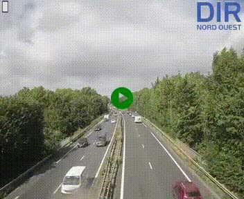 <h2>Webcam sur le périphérique de Caen (N814) à l'est de la ville, à Mondeville hauteur de la sortie 2, Presqu'île-Rives de l'Orne, au bout de l'autoroute A13</h2>