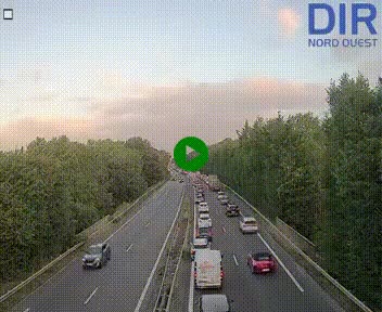 <h2>Webcam sur le périphérique de Caen (N814) à l'est de la ville, à Mondeville hauteur de la sortie 2, Presqu'île-Rives de l'Orne, au bout de l'autoroute A13</h2>