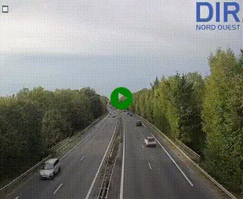 <h2>Webcam sur le périphérique de Caen (N814) à l'est de la ville, à Mondeville hauteur de la sortie 2, Presqu'île-Rives de l'Orne, au bout de l'autoroute A13</h2>