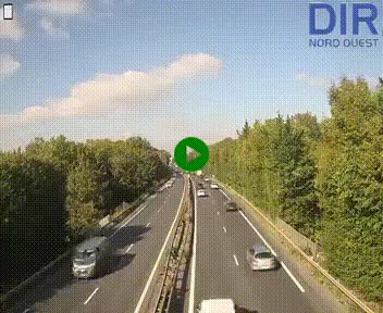<h2>Webcam sur le périphérique de Caen (N814) à l'est de la ville, à Mondeville hauteur de la sortie 2, Presqu'île-Rives de l'Orne, au bout de l'autoroute A13</h2>