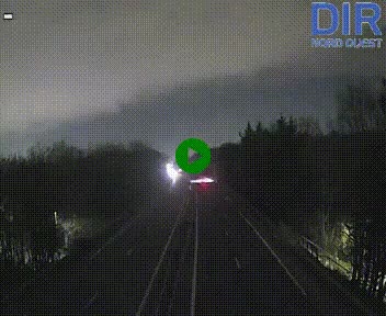 <h2>Webcam sur le périphérique de Caen (N814) à l'est de la ville, à Mondeville hauteur de la sortie 2, Presqu'île-Rives de l'Orne, au bout de l'autoroute A13</h2>