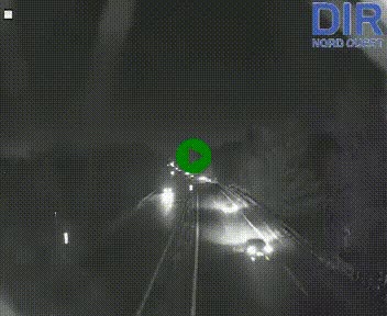 <h2>Webcam sur le périphérique de Caen (N814) à l'est de la ville, à Mondeville hauteur de la sortie 2, Presqu'île-Rives de l'Orne, au bout de l'autoroute A13</h2>