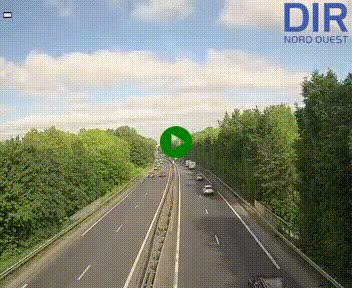 <h2>Webcam sur le périphérique de Caen (N814) à l'est de la ville, à Mondeville hauteur de la sortie 2, Presqu'île-Rives de l'Orne, au bout de l'autoroute A13</h2>