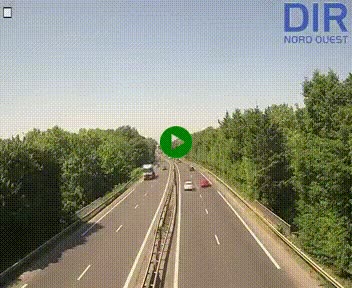 <h2>Webcam sur le périphérique de Caen (N814) à l'est de la ville, à Mondeville hauteur de la sortie 2, Presqu'île-Rives de l'Orne, au bout de l'autoroute A13</h2>