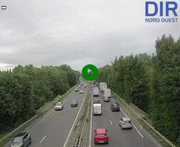 <h2>Webcam sur le périphérique de Caen (N814) à l'est de la ville, à Mondeville hauteur de la sortie 2, Presqu'île-Rives de l'Orne, au bout de l'autoroute A13</h2>