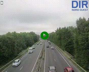 <h2>Webcam sur le périphérique de Caen (N814) à l'est de la ville, à Mondeville hauteur de la sortie 2, Presqu'île-Rives de l'Orne, au bout de l'autoroute A13</h2>