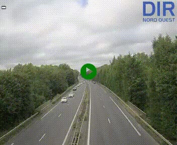 <h2>Webcam sur le périphérique de Caen (N814) à l'est de la ville, à Mondeville hauteur de la sortie 2, Presqu'île-Rives de l'Orne, au bout de l'autoroute A13</h2>