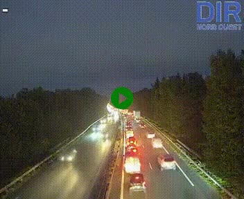 <h2>Webcam sur le périphérique de Caen (N814) à l'est de la ville, à Mondeville hauteur de la sortie 2, Presqu'île-Rives de l'Orne, au bout de l'autoroute A13</h2>